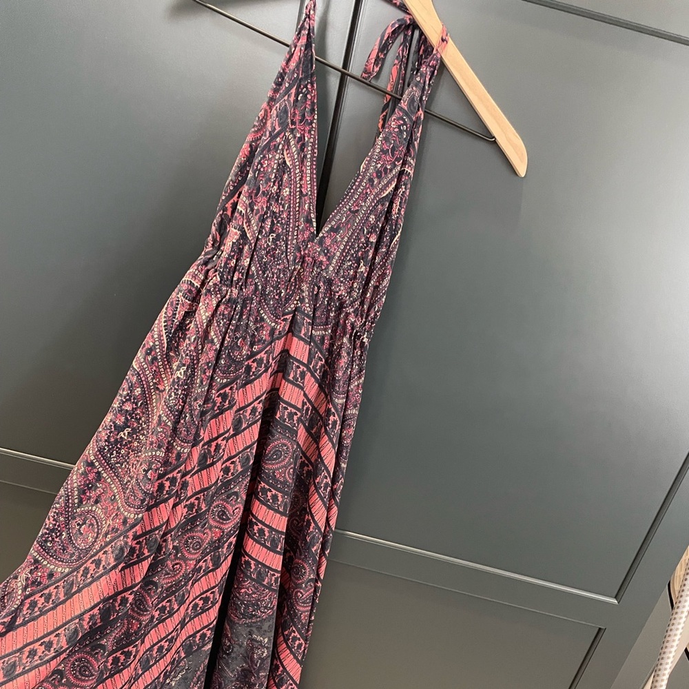 Silk summer dress